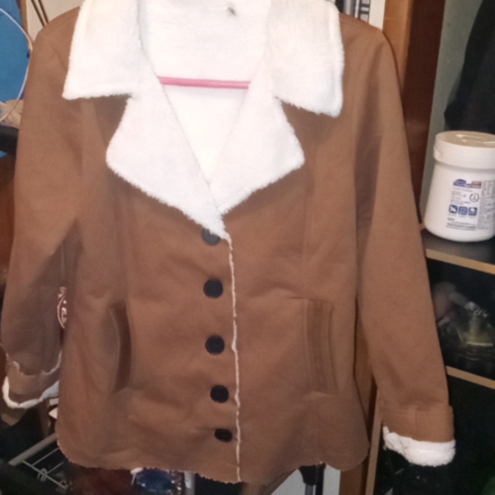 Women's blukids oversized jacket. Size med